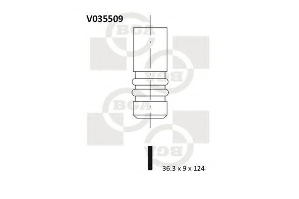 BGA V035509 Випускний клапан