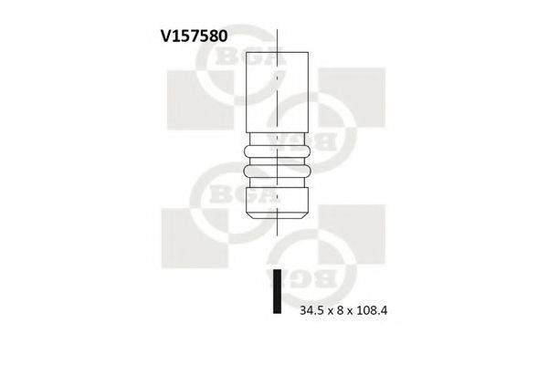 BGA V157580 Випускний клапан