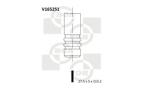 BGA V165251 Випускний клапан