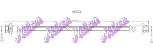 BROVEX-NELSON H1553 Гальмівний шланг