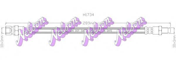 BROVEX-NELSON H1734 Гальмівний шланг