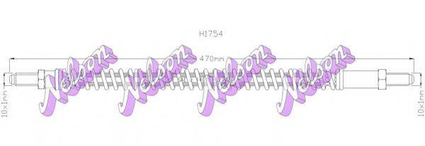 BROVEX-NELSON H1754 Гальмівний шланг