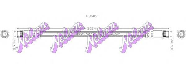 BROVEX-NELSON H3605 Гальмівний шланг
