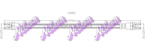 BROVEX-NELSON H3851 Гальмівний шланг