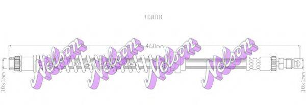 BROVEX-NELSON H3881 Гальмівний шланг
