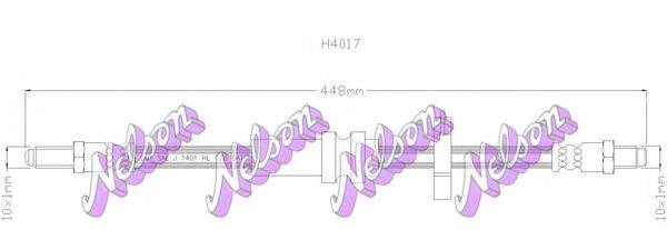 BROVEX-NELSON H4017 Гальмівний шланг