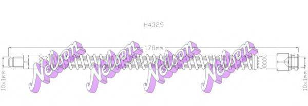 BROVEX-NELSON H4329 Гальмівний шланг
