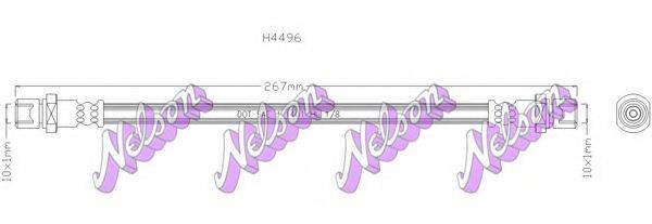BROVEX-NELSON H4496 Гальмівний шланг