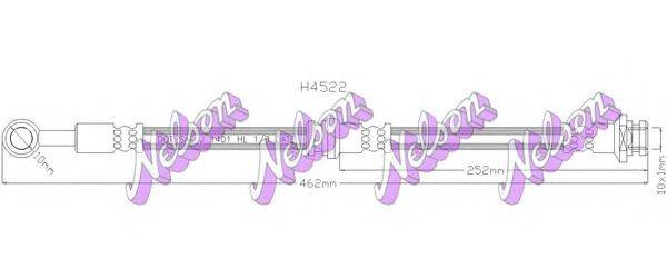 BROVEX-NELSON H4522 Гальмівний шланг