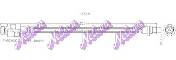 BROVEX-NELSON H4545 Гальмівний шланг