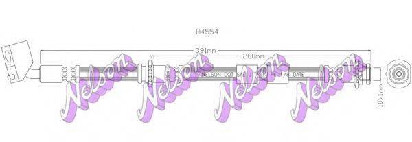 BROVEX-NELSON H4554 Гальмівний шланг