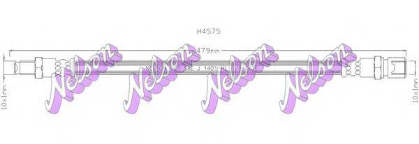 BROVEX-NELSON H4575 Гальмівний шланг