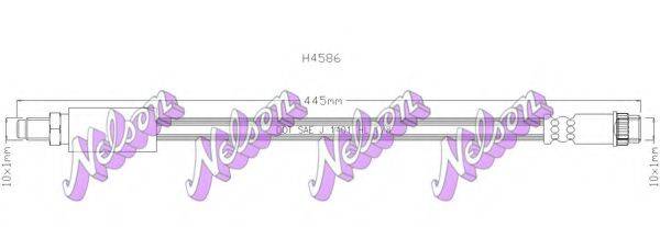 BROVEX-NELSON H4586 Гальмівний шланг
