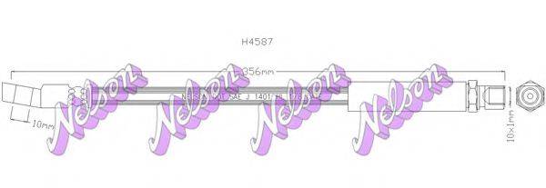 BROVEX-NELSON H4587 Гальмівний шланг
