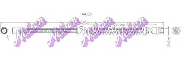 BROVEX-NELSON H4826 Гальмівний шланг