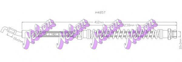 BROVEX-NELSON H4857 Гальмівний шланг