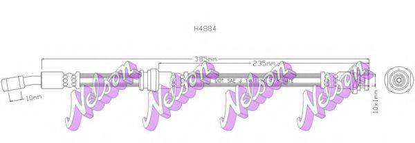 BROVEX-NELSON H4884 Гальмівний шланг