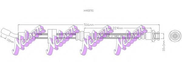 BROVEX-NELSON H4891 Гальмівний шланг