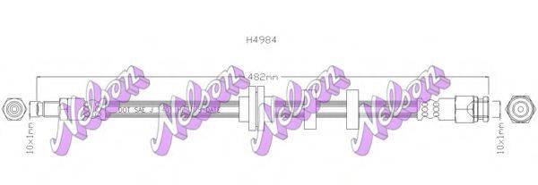 BROVEX-NELSON H4984 Гальмівний шланг
