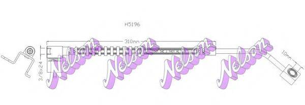 BROVEX-NELSON H5196 Гальмівний шланг