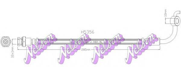 BROVEX-NELSON H5356 Гальмівний шланг