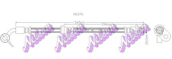BROVEX-NELSON H5370 Гальмівний шланг