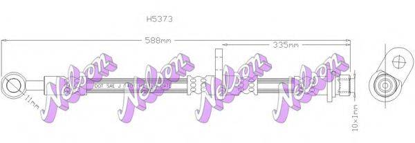 BROVEX-NELSON H5373 Гальмівний шланг