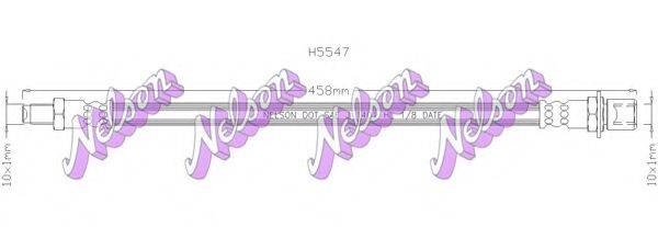 BROVEX-NELSON H5547 Гальмівний шланг