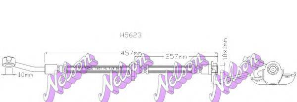 BROVEX-NELSON H5623 Гальмівний шланг
