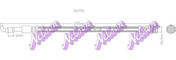 BROVEX-NELSON H5755 Гальмівний шланг