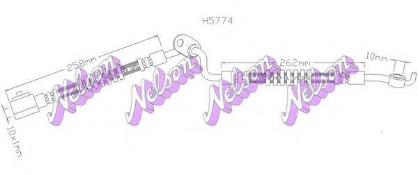 BROVEX-NELSON H5774 Гальмівний шланг