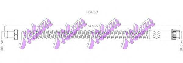 BROVEX-NELSON H5853 Гальмівний шланг