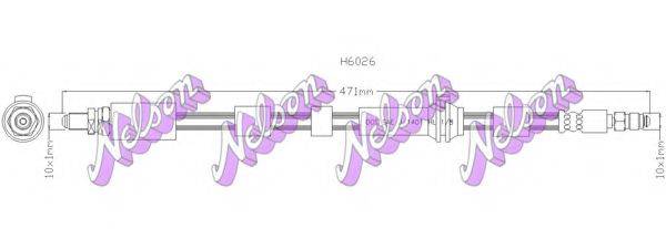 BROVEX-NELSON H6026 Гальмівний шланг