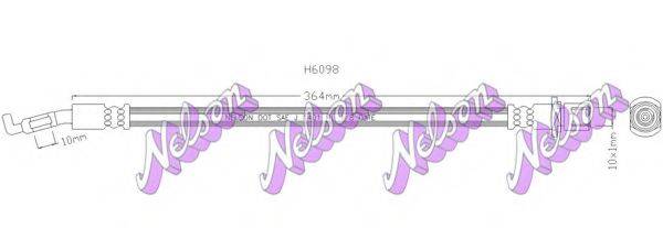 BROVEX-NELSON H6098 Гальмівний шланг