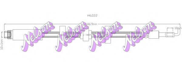 BROVEX-NELSON H6222 Гальмівний шланг