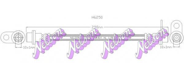 BROVEX-NELSON H6250 Гальмівний шланг