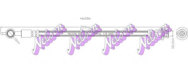BROVEX-NELSON H6286 Гальмівний шланг