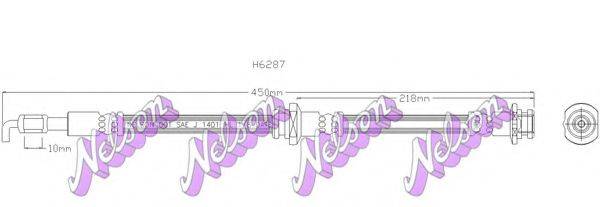 BROVEX-NELSON H6287 Гальмівний шланг