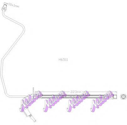 BROVEX-NELSON H6511 Гальмівний шланг