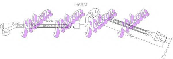 BROVEX-NELSON H6531 Гальмівний шланг