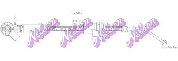 BROVEX-NELSON H6585 Гальмівний шланг