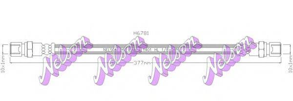 BROVEX-NELSON H6781 Гальмівний шланг