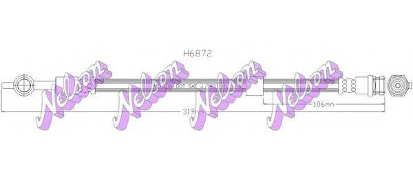 BROVEX-NELSON H6872 Гальмівний шланг
