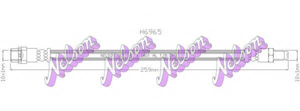 BROVEX-NELSON H6965 Гальмівний шланг