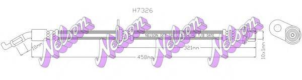 BROVEX-NELSON H7326 Гальмівний шланг
