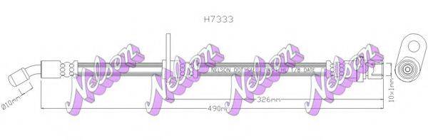 BROVEX-NELSON H7333 Гальмівний шланг