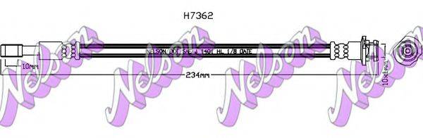 BROVEX-NELSON H7362 Гальмівний шланг