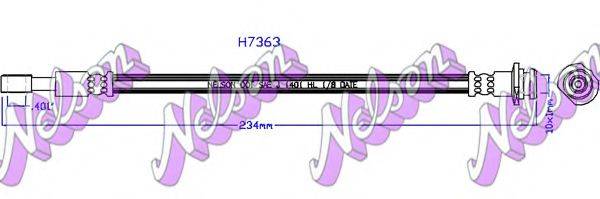 BROVEX-NELSON H7363 Гальмівний шланг