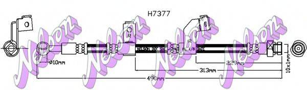 BROVEX-NELSON H7377 Гальмівний шланг