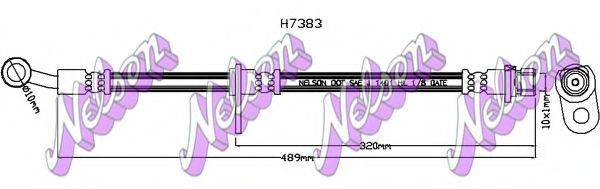 BROVEX-NELSON H7383 Гальмівний шланг
